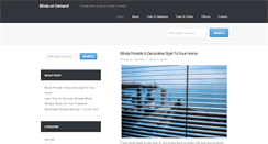 Desktop Screenshot of blindsondemand.com